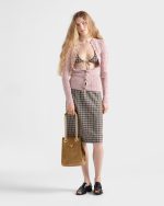 Small Prada Mariner suede bucket bag - Image 7